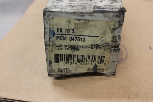 Emerson 3/8" SAE 16 CU In Liquid Line Filter Drier #EK163 - Picture 2 of 2