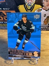 Tye Kartye 2023-24 Upper Deck Star Rookies Blue Parallel RC Card #22