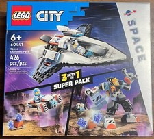 BRAND NEW LEGO 60441 Space Explorers 3 Sets In 1 Super Pack