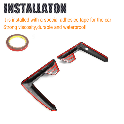 DRY Carbon prese d'aria sfiato anteriore air vent alette per BMW F95 X5M F96 X6M - Foto 11 di 13