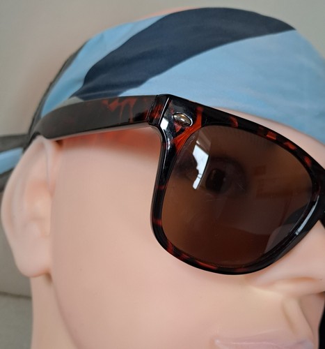 4 verkaufte moderne Vintage Browline Sonnenbrille Tiermotiv braunes Gestell/Farbton Qualität. - Bild 7 von 15