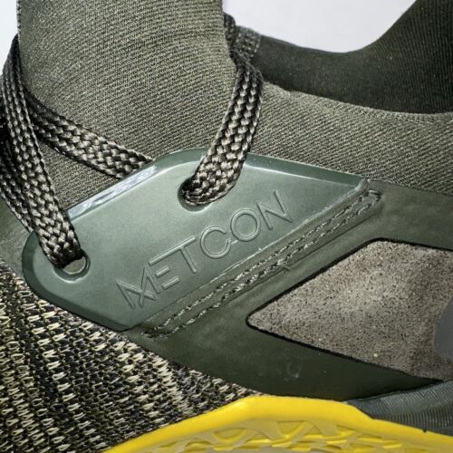 Chaussures homme Nike Metcon Flyknit 3 AQ8022-300 pointure le plus cher 9,5 séquoia citron brillant