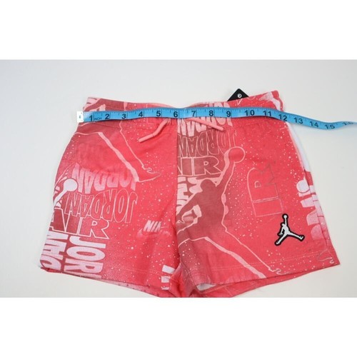 Air Jordan Girls Coral Chalk Athletic Shorts Size S - Picture 5 of 8