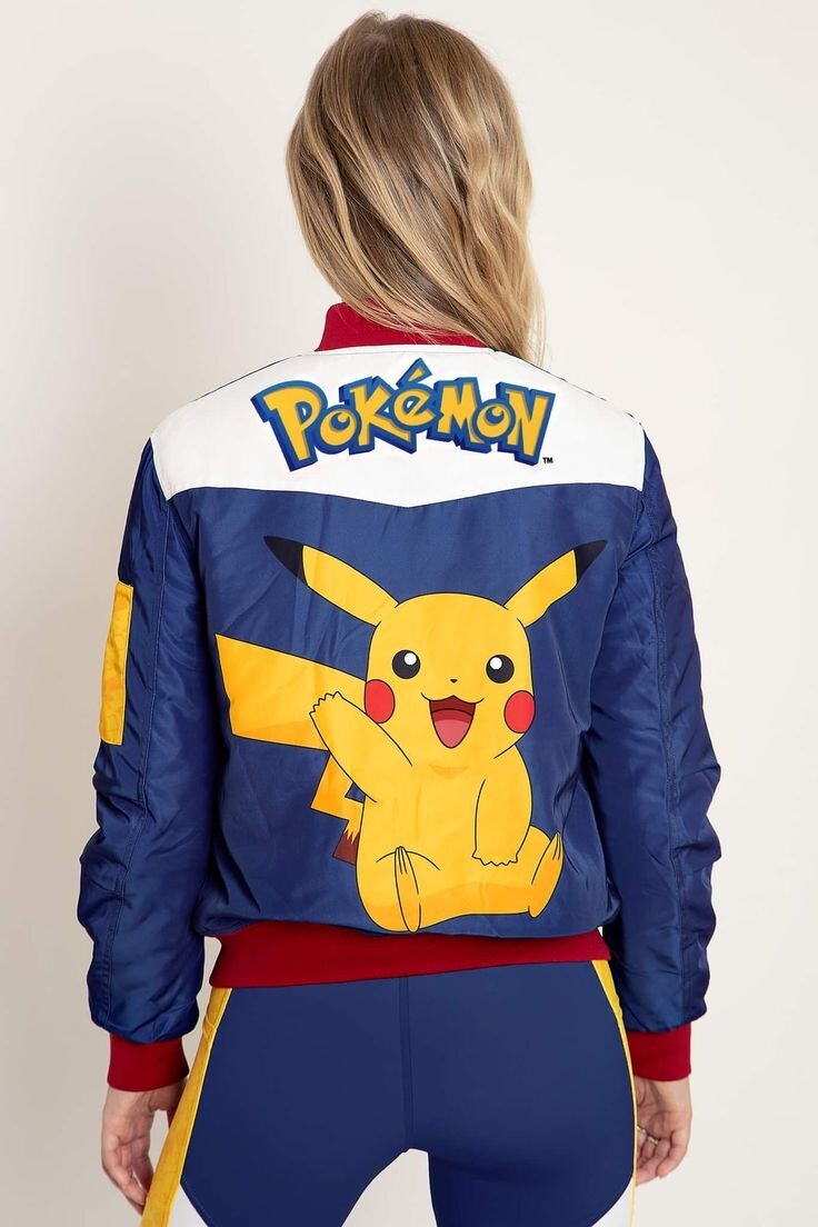 BlackMilk Pokémon Trainers Bomber Jacket Coat Pikachu Size