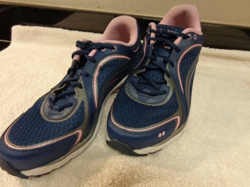 Ryka Shoes Women Sky Walk Walking 8.5 Blue/Pink