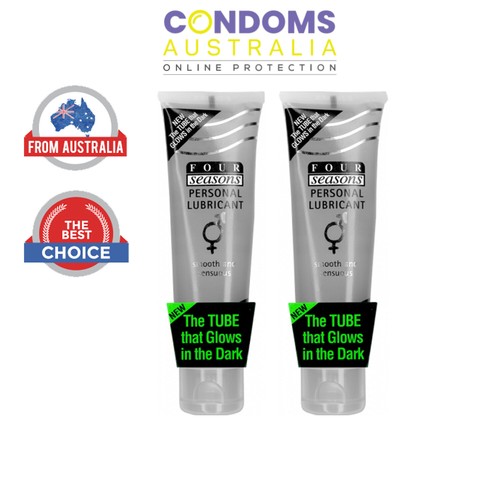 Four seasons Water Based Lubricant (100ml) (TWIN PACK) - Picture 2 of 6