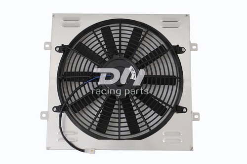 VENTILADOR Y CUBIERTA DE RADIADOR DE ALUMINIO para FORD MUSTANG FALCON COMET CC259 CC251 - Imagen 2 de 3