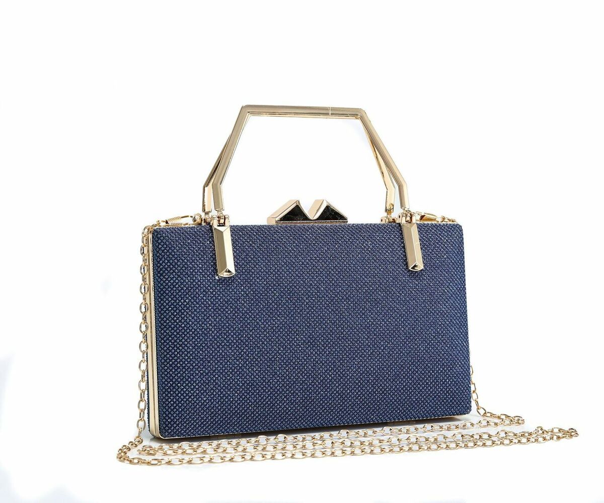 Para mujeres Elegante Brillante Boda Novia Noche Bolso hombro | eBay