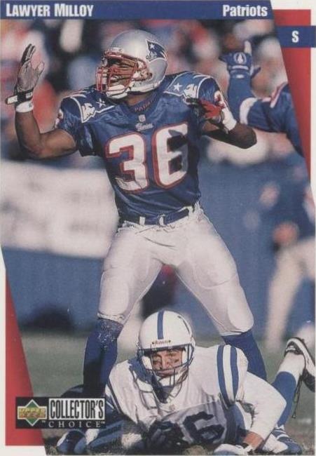 1997 Upper Deck Collector's Choice Lawyer Milloy #241 - 1 of 2