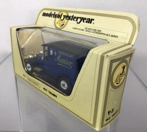 1978 Matchbox Models Of Yesteryear 1927 Talbot Delivery Menier Y-5 Lesney 47:1 - Picture 3 of 9