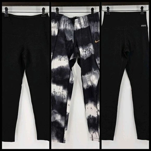 nike set of 3 activewear athena marie leggings