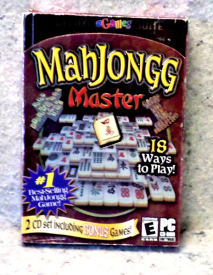 MahJongg Master: Deluxe Suite (PC, 2003, eGames)....  ....(GSLF-B)