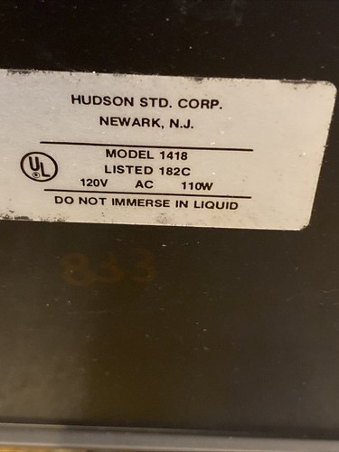 Vintage Broil King Deluxe Electric Hot Server Warming Tray 20” L x 11" W - Picture 6 of 6