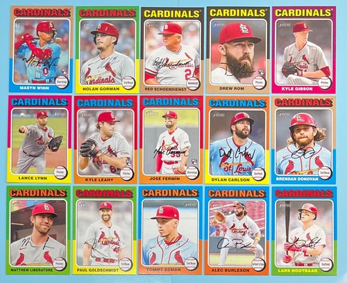 2024 Topps Heritage #101-500 BASE TEAM SETS Pick Your Team Set! - Picture 28 of 33