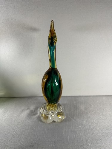 Alfredo Barbini Murano Sommerso Art Glass Bird Figurines Book Ends Mantle Decor - Picture 5 of 24