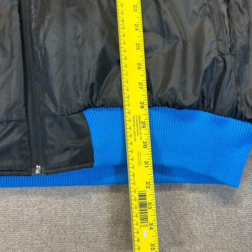 Carolina Panthers Reversible Hoodie Jacket Men's 3XL Black Full Zip G-III EUC - Picture 14 of 18
