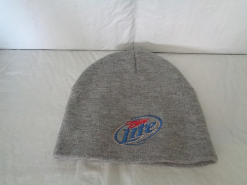 NFL Philadelphia Eagles - Miller Lite Beer - Grau - Strick Beanie Mütze - Neu - Bild 1 von 2