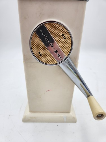 Vintage Ice Crusher ICE-O-MAT 1950s Counter Hand Crank OR Wall Mount  Chrome  - Bild 7 von 10