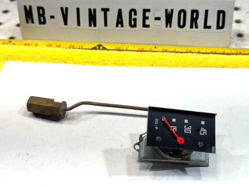 Genuine Mercedes 59-68 W112,W111,W110 Sedans 4D VDO Oil pressure 1 Gauge only - Picture 2 of 23
