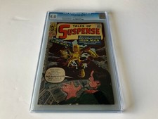 TALES OF SUSPENSE 42 CGC 4.0 VERY EARLY IRON MAN RED BARBARIAN MARVEL COMIC 1963