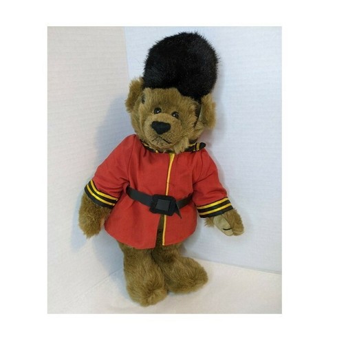 MALCOM THE ROYAL GUARD BEAR TY 1993 14" Plush Attic Treasures Vintage Retired - Picture 9 of 9