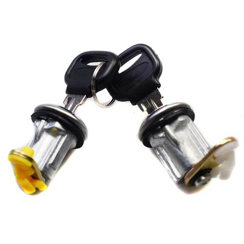 Door Lock Pair For Mazda 626 RX-7 B2200 B2600 Ford Festiva Courier BE32-76-210 - Picture 4 of 7