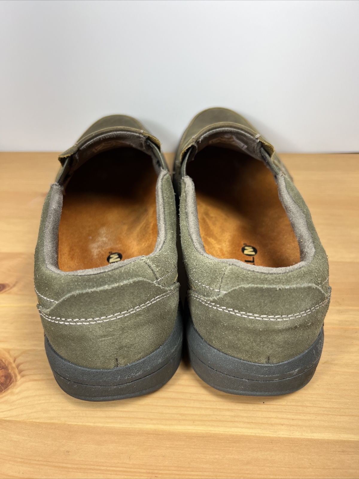 Mocassino uomo Merrell Dusty Olive Berner casual scamosciato mocassino taglia 8