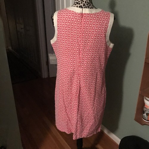 Etuikleid Merona Collection Rosa Schimmer Borte Bestickt Preppy Gr. 14 Neu - Bild 5 von 11