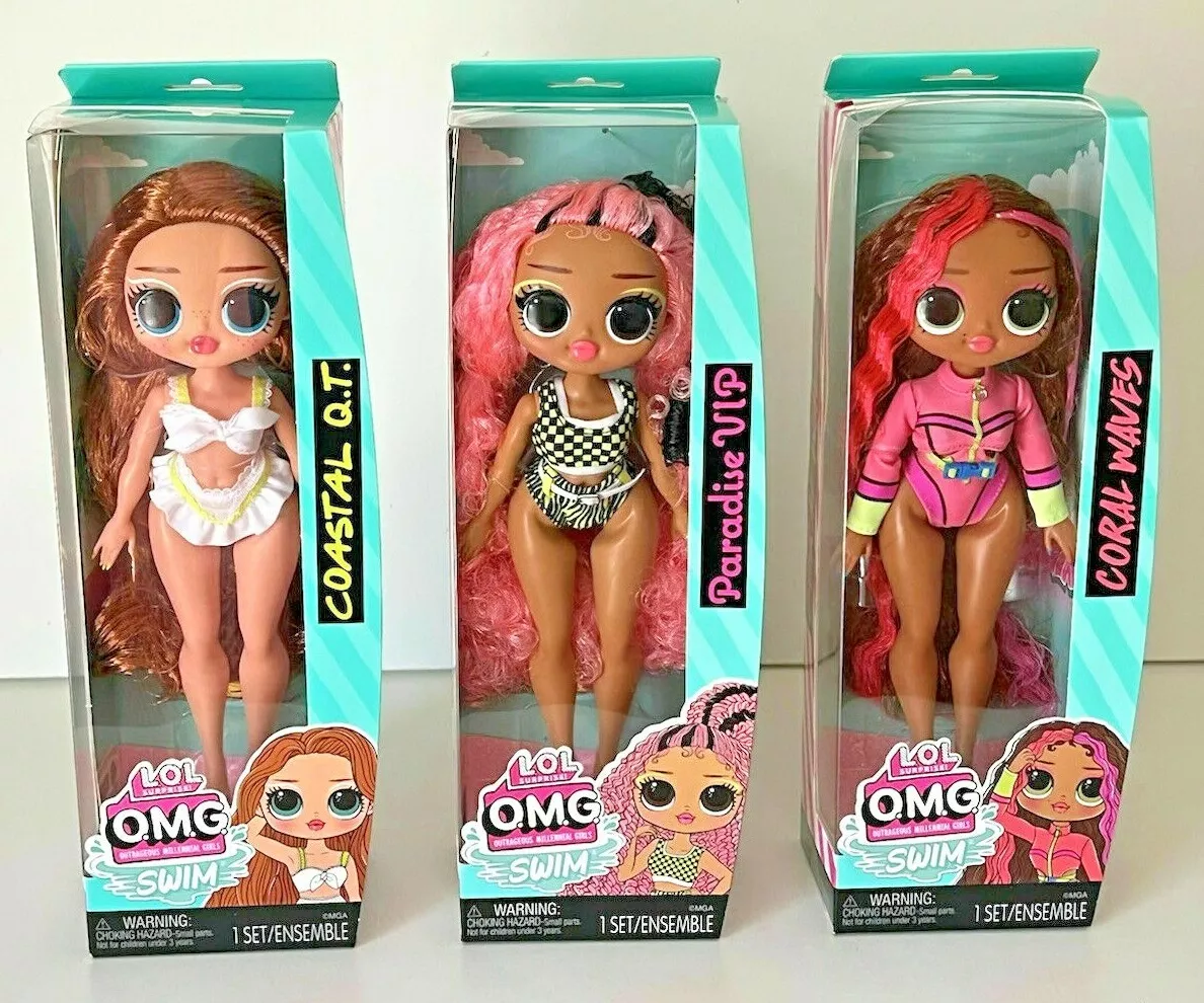 Lol surprise omg swim dolls have 2 variants: Articulated & not articulated  : r/Dolls