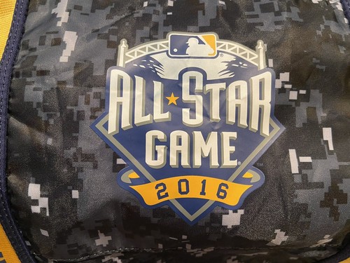2016 MLB All Star Game Digital Navy Camo Duffle Bag Petco Park Promotion Rare! - Picture 2 of 11