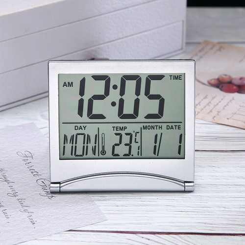 Atomic Clock with Indoor Outdoor Temperature Self-Setting Digital Wall Creative - Picture 23 of 27