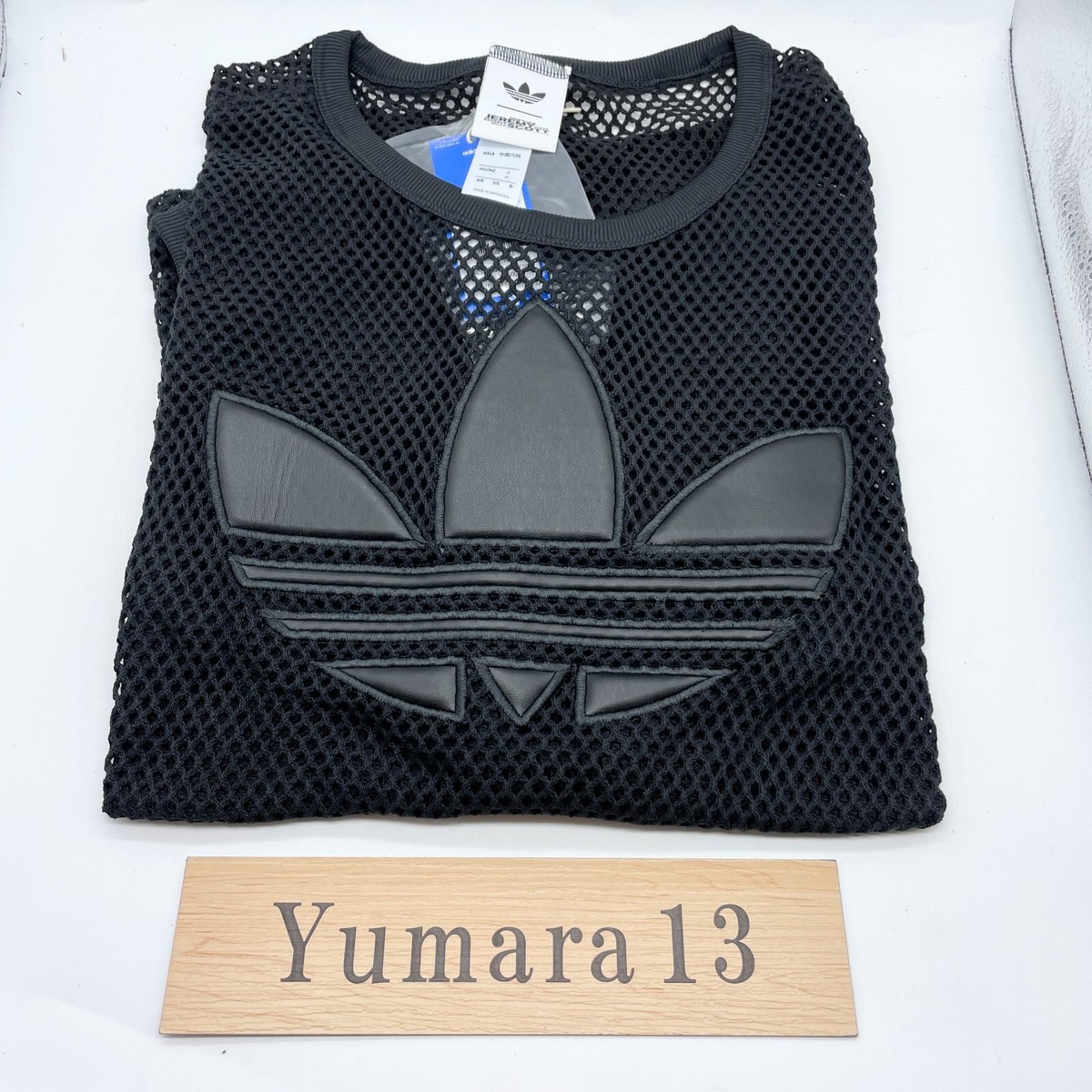adidas x Jeremy Scott Mesh Short Sleeve T-Shirt JY7893 Japan