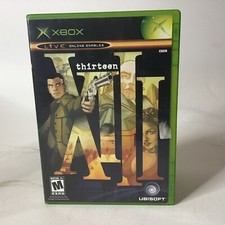 Xbox - Thirteen (Xiii) Case Manual & Disc Complete CIB