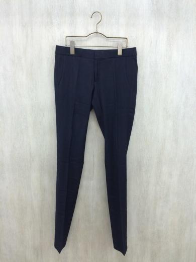 Helmut Lang Pleated Pants Size 2 Wool Navy Solid Women's Trousers Japan FS Helmut Lang Pleated Pants Size 2 Wool Navy Solid Women's Trousers Japan FS