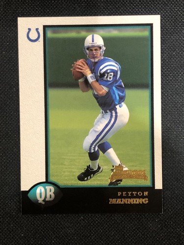 1998 BOWMAN FOOTBALL SET 1-220 PEYTON MANNING RANDY MOSS ROOKIE Mint Beautiful - Picture 3 of 8