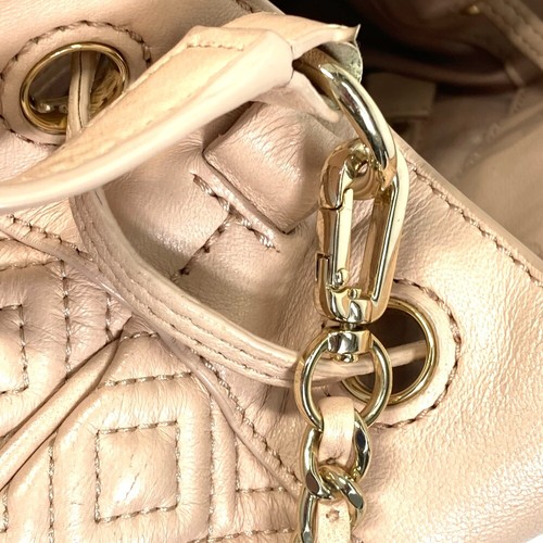 Tory Burch 2WAY Bag Hand Bag Crossbody Quilted purse Bucket bag Shoulder Bag - Picture 7 of 12