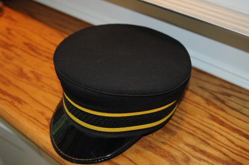 Vintage Railways Railroad RR Train Conductors Hat 7-5/8" Railroad Transportation - 第 11/18 張圖片