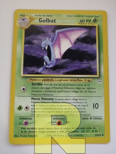 Golbat ® Neo Revelation 29/64 ® Non Comune ® Pokemon ® Italiano ® EX - Picture 2 of 3