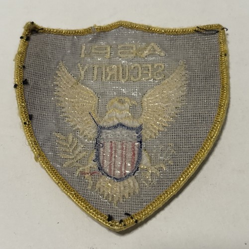Vintage ASPI Security Services Eagle Crest Uniform Hemd Jacke Patch P53 - Bild 4 von 6