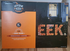 Hyde & Eek Led Neon Sign “eek”  Target Halloween - 6 Feet Nib