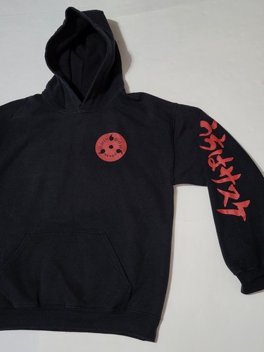(#2)Naruto Shippuden Sasuke Uchiha Anime Manga TV Sweatshirt Hoodi Youth Medium - Picture 4 of 5