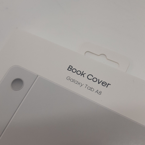 Samsung Galaxy Tab A8 Book Cover 10.5" Silver EF-BX200PSEGWW Genuine New Boxed - Picture 4 of 11