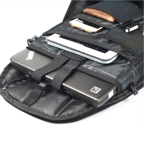 Motocentric Motorcycle Backpack Travel Bag Waterproof Carbon Fiber Moto Backpack - Picture 10 of 16