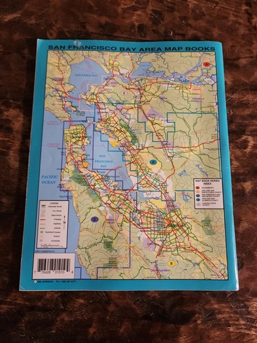 Contra Costa County Street Map Book GM Johnson Meteo Map Book Series - Imagen 2 de 11