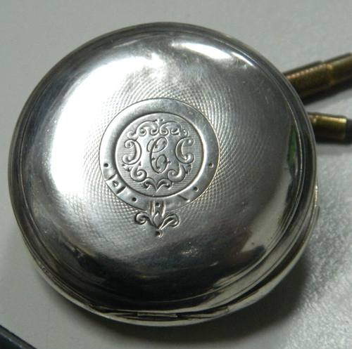 Antique Sterling Silver Pocket Watch London 1883 T Gaunt Melbourne - Picture 8 of 15