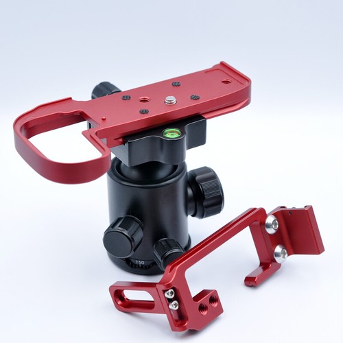 L Bracket For Canon Eos R5 / R6 / R6 II Camera Vertical Hand Grip Quick Plate - Picture 3 of 26