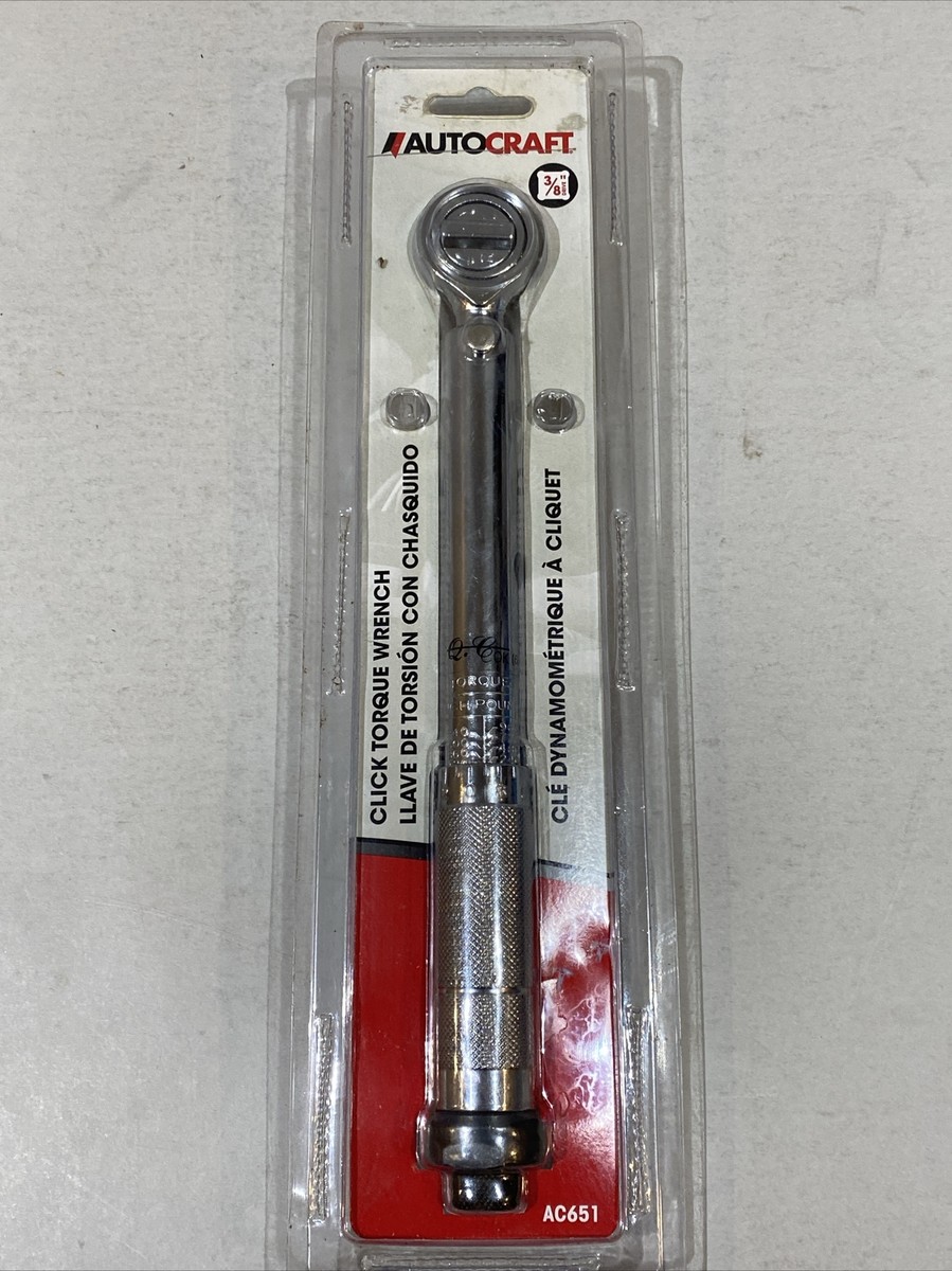 Autocraft torque wrench discount