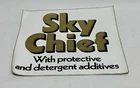 Nos Vintage TEXACO Sky Chief Gas Pump Decal Sticker