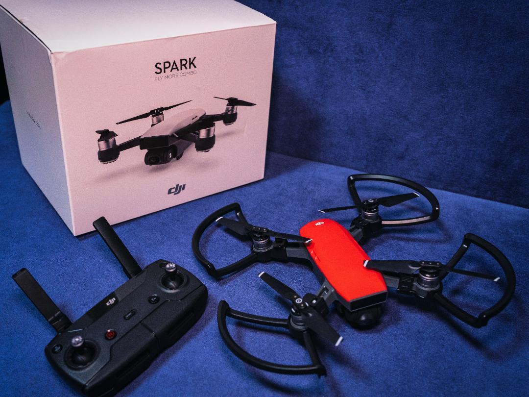 2022新作 Pre Autumn dji spark fry more combo 専用ケース付き 屋外未