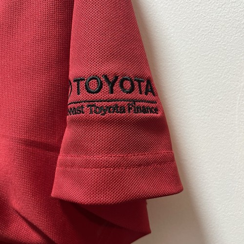 Camisa polo de golf Travis Matthew para hombre talla grande rayas rojas azules - Imagen 4 de 7